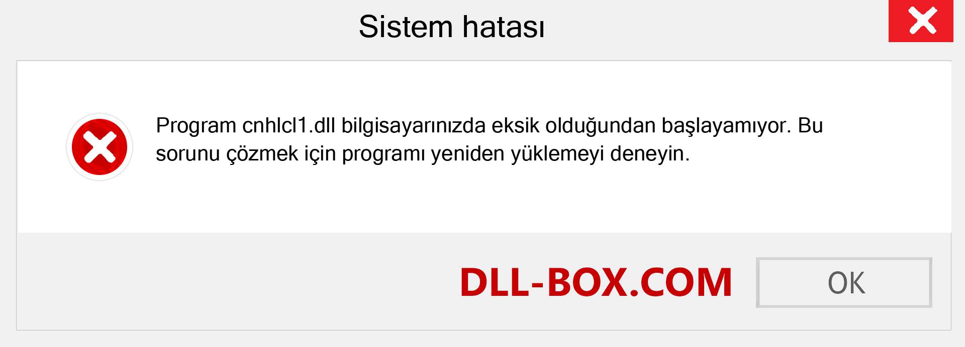 cnhlcl1.dll dosyası eksik mi? Windows 7, 8, 10 için İndirin - Windows'ta cnhlcl1 dll Eksik Hatasını Düzeltin, fotoğraflar, resimler